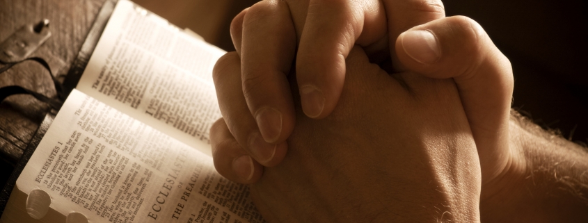 Praying Hands Bible