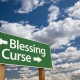 Blessing Curse Sign