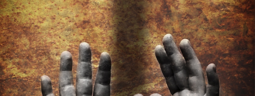 Hands and Cross
