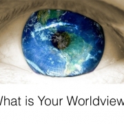 Eye with world image