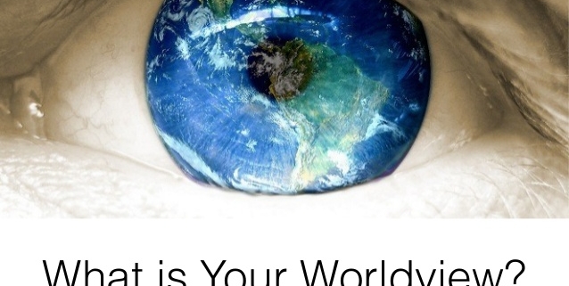 Eye with world image