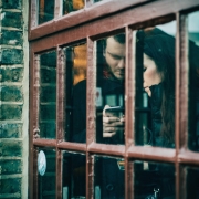 Texting Couple